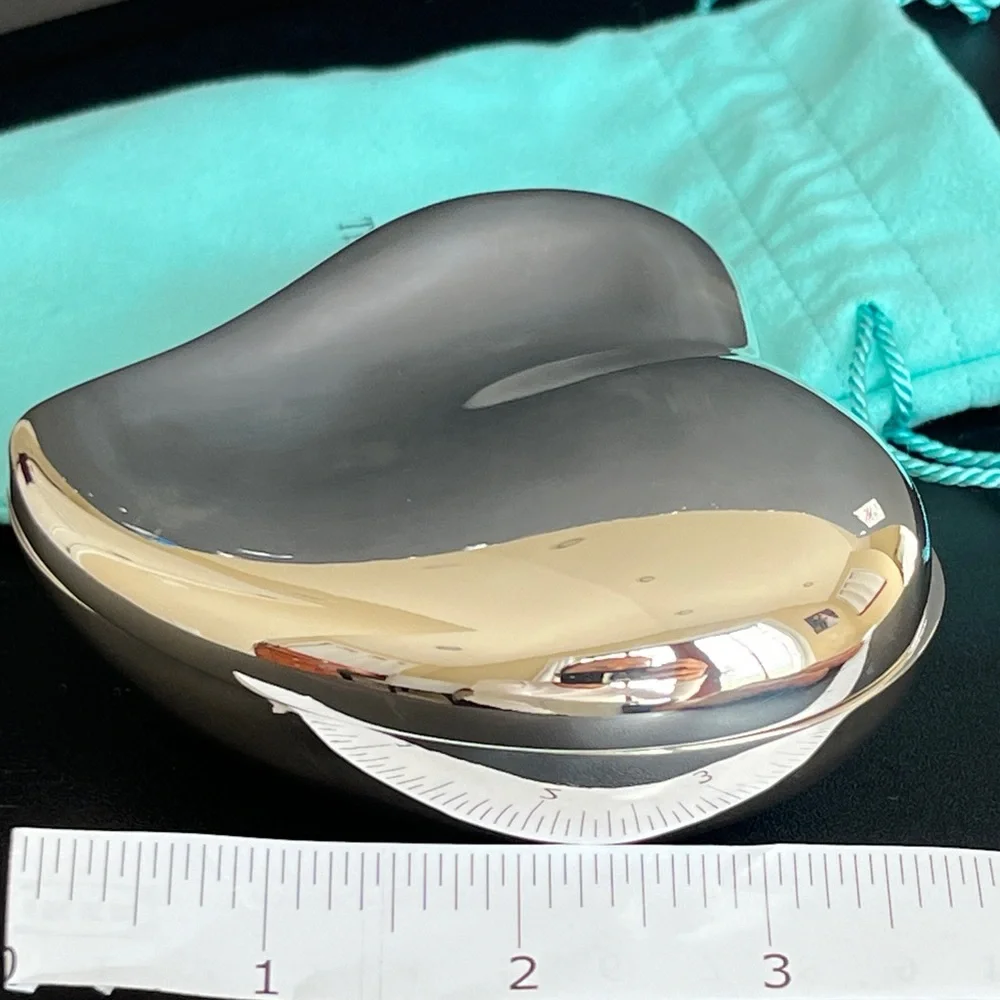 Tiffany & Co. Elsa Peretti Sterling Silver Heart Large - Picture 7 of 12